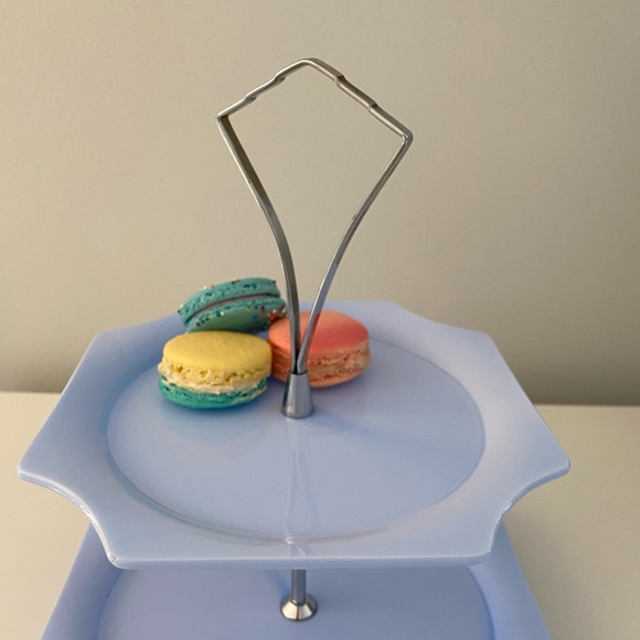 Vintage pastel blue stand - Picture 4 of 12